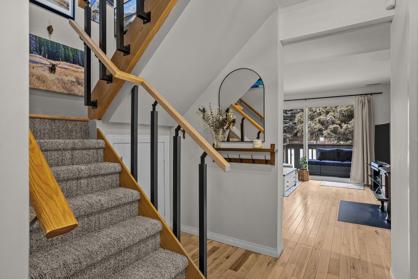 01 Kitchen to Living Room Main Level